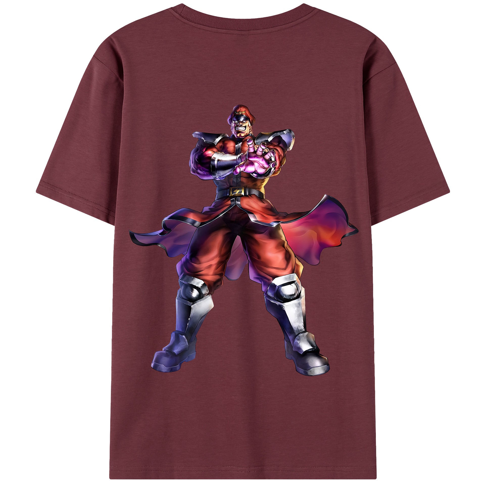 （画像用） 北斗の拳 Fist of the North Star 綿100％半袖Tシャツ（背面プリント）